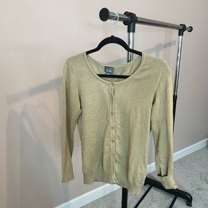 Soft, button down cardigan perfect for back-to-school season!